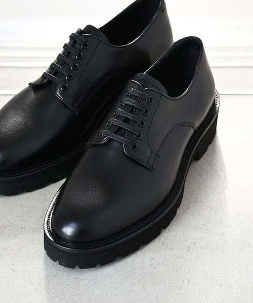 「alfredoBANNISTER」 シューズ 40 ブラック メンズ_画像4