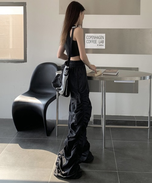 「ROOPTOKYO」 「chick」イージーパンツ S ブラック レディース_画像2