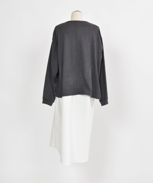 「gomme」 長袖ワンピース MEDIUM ブラック レディース_画像9