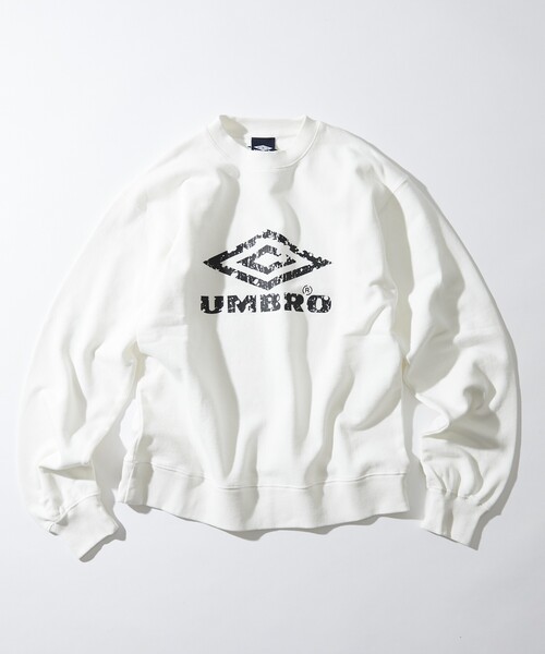 umbro（アンブロ） スウェットカットソー X-LARGE オフホワイト メンズ