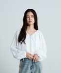ブラウス シャツ マルチWコードバルーンブラウ...の詳細画像4