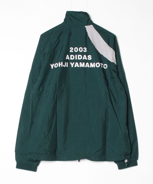 Y-3 ブルゾン アウター RAW EDGE 3 STRIPES NYLON SHELL JACKET メンズ