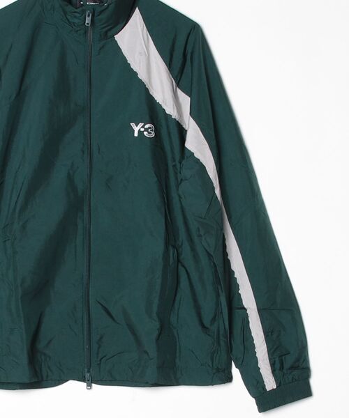 ジャケット・アウター flow author ration RAW EDGE JACKET Y-3 ブルゾン アウター RAW EDGE 3 STRIPES NYLON SHELL JACKET メンズ