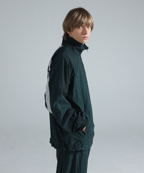 Y-3 ブルゾン アウター RAW EDGE 3 STRIPES NYLON SHELL JACKET メンズ