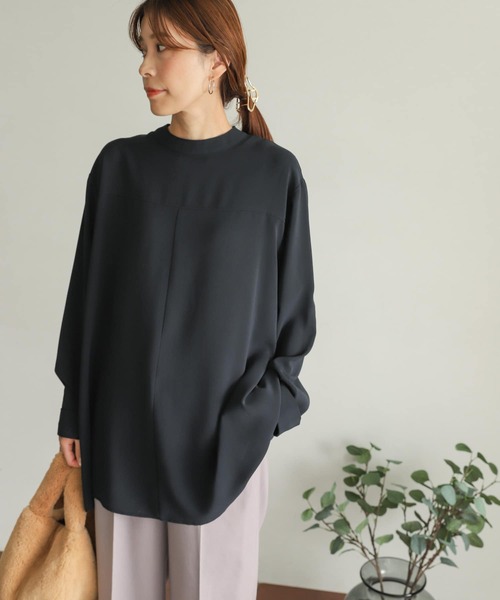 「URBAN RESEARCH DOORS」 長袖チュニック MEDIUM ベージュ レディース_画像4