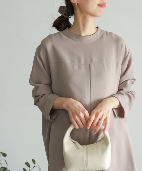 「URBAN RESEARCH DOORS」 長袖チュニック MEDIUM ベージュ レディース_画像7
