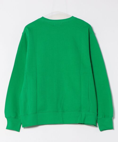 「PBLIM」 スウェットカットソー LARGE グリーン レディース_画像2