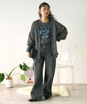「FREAKS STORE」 ニットカーディガ...の詳細画像4