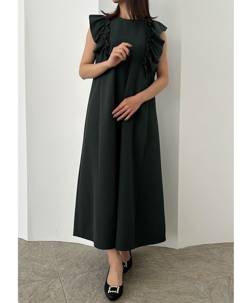 「Dorry Doll」 ノースリーブワンピース MEDIUM ネイビー レディース_画像3