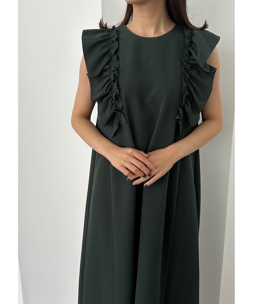 「Dorry Doll」 ノースリーブワンピース MEDIUM ネイビー レディース_画像4