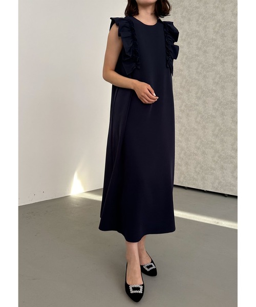 「Dorry Doll」 ノースリーブワンピース MEDIUM ネイビー レディース_画像5