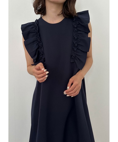 「Dorry Doll」 ノースリーブワンピース MEDIUM ネイビー レディース_画像7