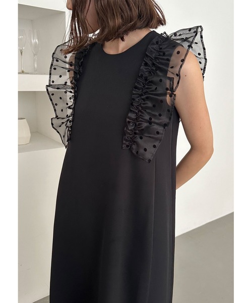 「Dorry Doll」 ノースリーブワンピース MEDIUM ネイビー レディース_画像8