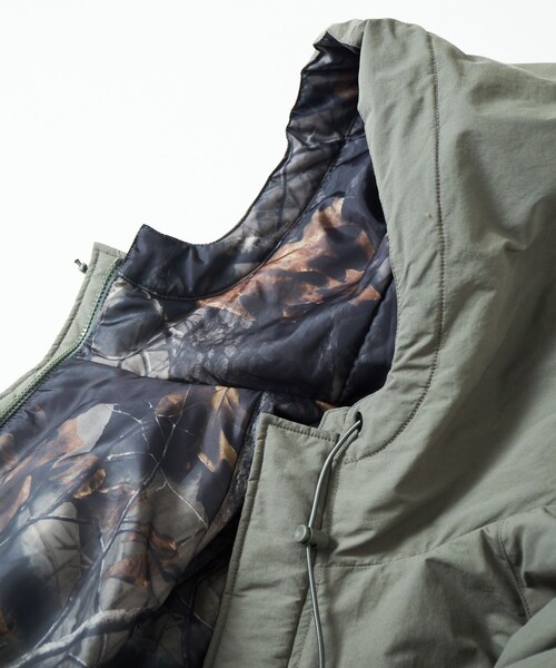 「FREAK'S STORE」 マウンテンパーカー MEDIUM ブラック メンズ_画像3