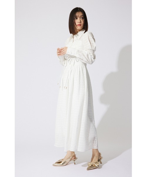 「rienda」 シャツワンピース SMALL グレー レディース_画像5