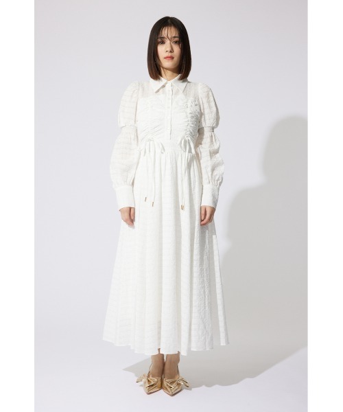 「rienda」 シャツワンピース SMALL グレー レディース_画像9