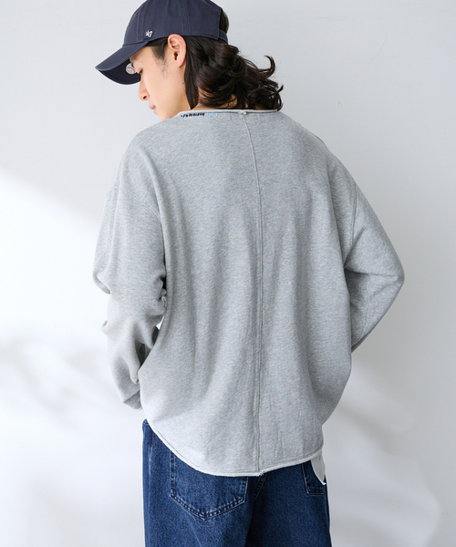 B.C STOCK（ベーセーストック） トレーナー スウェット ステッチ