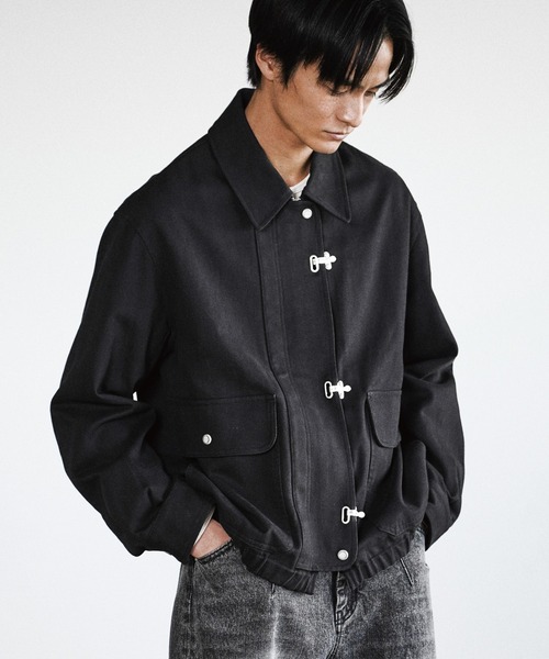 WYM LIDNM 「WYM LIDNM」 ブルゾン L ブラック メンズ : ZOZOTOWN