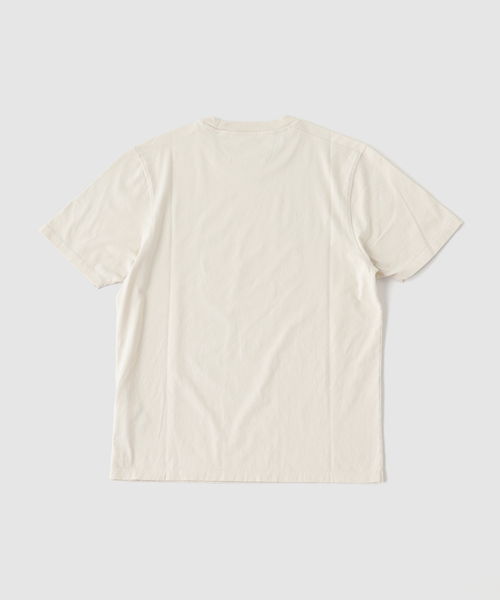 【新品，未使用】C.P. COMPANY ベージュ Tシャツ C.P. COMPANY（シーピーカンパニー） tシャツ 30/1 JERSEY SHORT SLV