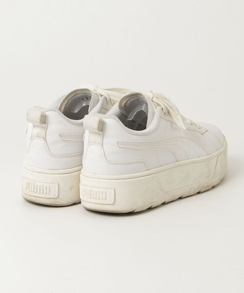 「PUMA」 ローカットスニーカー 24cm ホワイト レディース_画像2