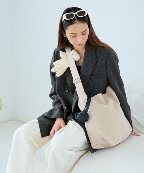 「SUBLIME」 ショルダーバッグ ONE SIZE ベージュ メンズ_画像9