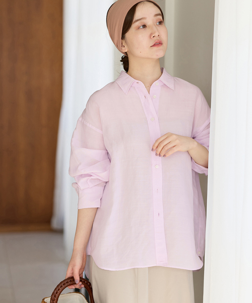 IENA（イエナ） ブラウス シャツ 「追加」ラミーリヨセル2wayシャツ