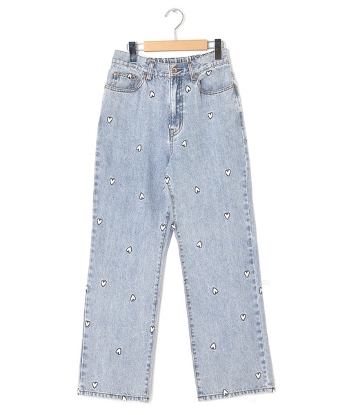 「w closet」 デニムパンツ FREE ブルー レディース_画像6