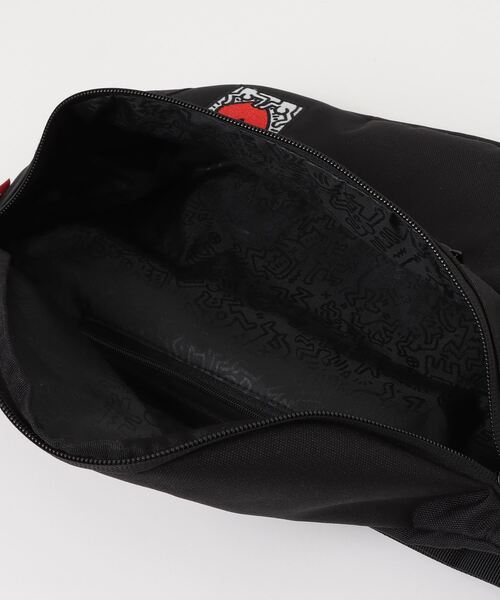 Keith Haring（キース ヘリング） ウエストバッグ ONESIZE ブラック