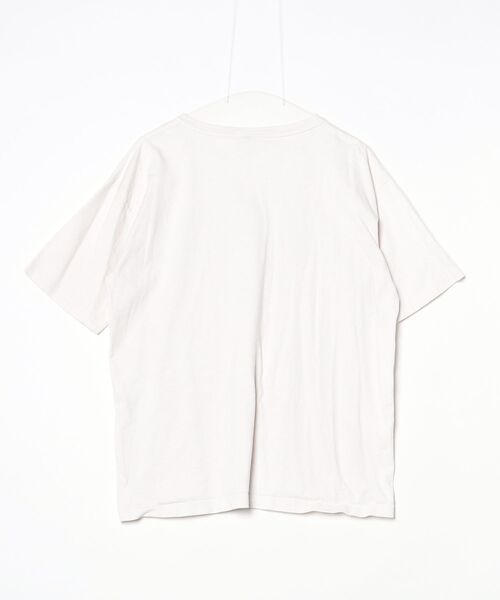 「cal」 半袖Tシャツ「chanpionコラボ」 L ホワイト レディース_画像2
