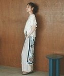 ワイドパンツ パンツ エアかるイージーワイドパ...の詳細画像2