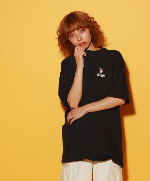 「PBLIM」 半袖Tシャツ LARGE オフホワイト レディース_画像6