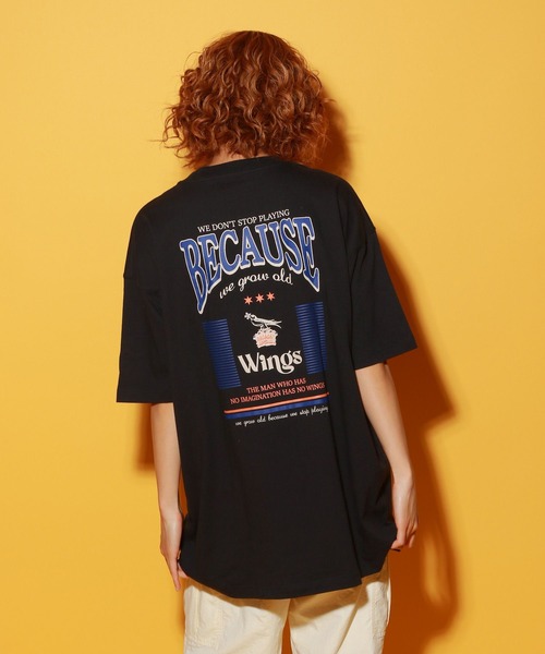 「PBLIM」 半袖Tシャツ LARGE オフホワイト レディース_画像8