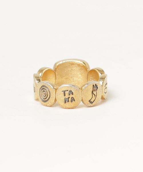 「ete bijoux」 リング 11号 イエローゴールド レディース_画像2