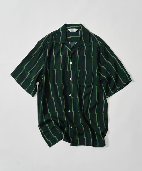 アロハシャツ シャツ 「NIPOALOHA/二ポアロハ」RAYON SHORT SLEEVE ALOHA SHIRT メンズの画像