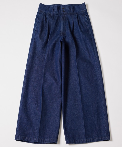「AIVER」 デニムパンツ MEDIUM ブラック メンズ_画像2