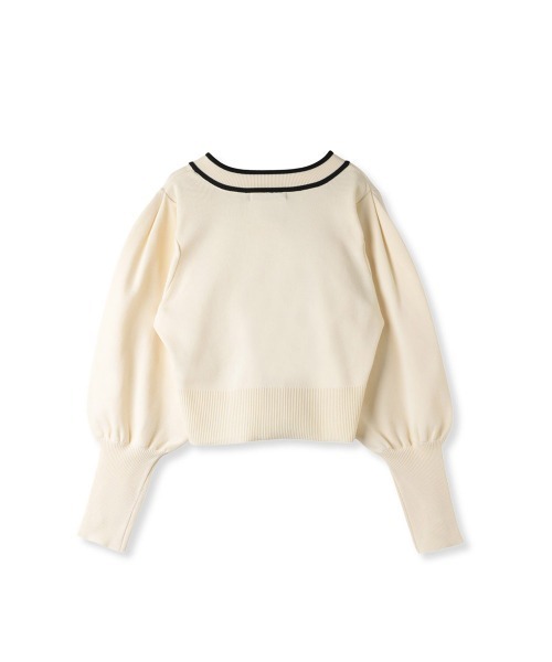 「ketty」 ニットカーディガン M ブルー系その他 レディース_画像3