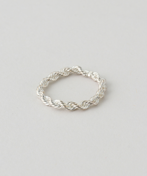 指輪 リング OCUCCI/オクチ Ring Rope-SV リング OJRG2609-SS レディースの画像