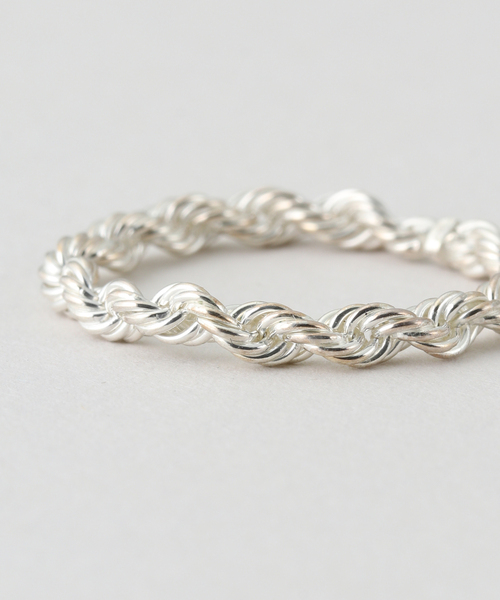 指輪 リング OCUCCI/オクチ Ring Rope-SV リング OJRG2609-SS レディースの画像