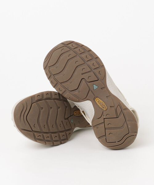 「KEEN」 フラットサンダル 24cm ベージュ レディース