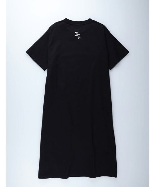 「FILA」 半袖ワンピース L ベージュ レディース_画像7