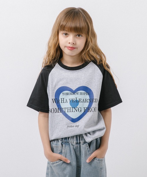 URBAN CHERRY（アーバンチェリー） tシャツ ハートプリントラグラン