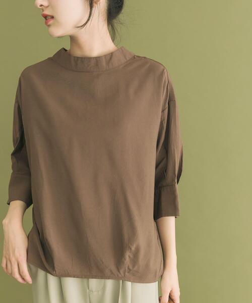 「ITEMS URBANRESEARCH」 半袖ブラウス FREE オフホワイト レディース_画像3