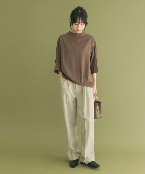 「ITEMS URBANRESEARCH」 半袖ブラウス FREE オフホワイト レディース_画像5