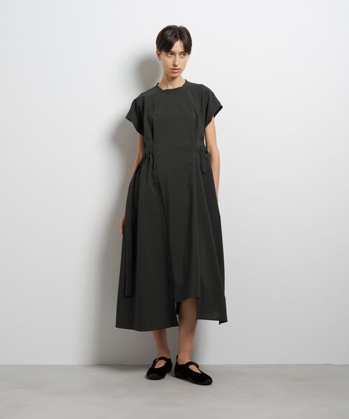 LANVIN en Bleu ワンピース 半袖 ドライトロピカルワンピース