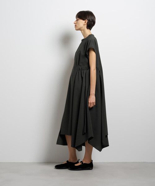 LANVIN en Bleu ワンピース 半袖 ドライトロピカルワンピース