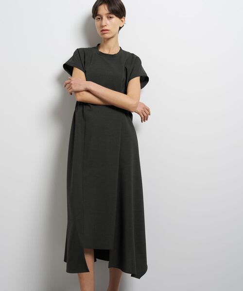 LANVIN en Bleu ワンピース 半袖 ドライトロピカルワンピース