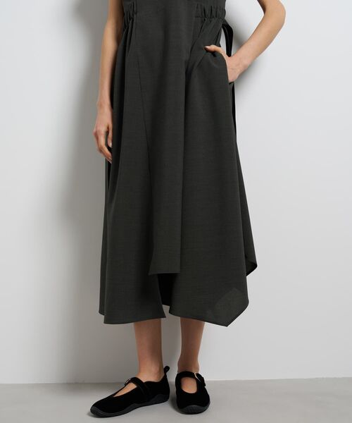 LANVIN en Bleu ワンピース 半袖 ドライトロピカルワンピース