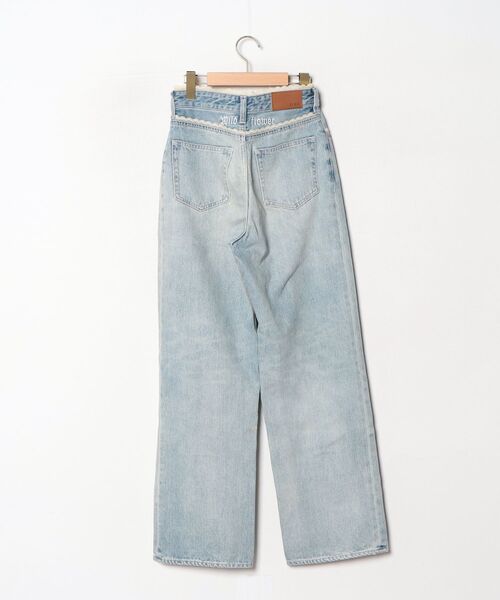 「EVRIS」 デニムパンツ SMALL ライトブルー レディース_画像2