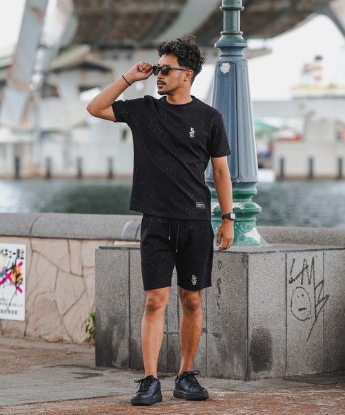 adamsJUGGLER（アダムスジャグラー） 半袖Tシャツ X-LARGE ブラック