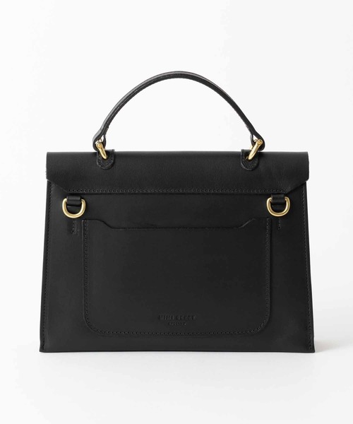 MIMI BERRY 黒 レザー2WAYハンドバッグ Mimi（ミミ） ショルダーバッグ バッグ MIMI BERRY Hebe 2WAY